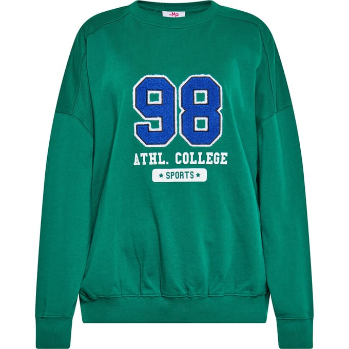 Mymo Sweatshirt Dames donkergroen