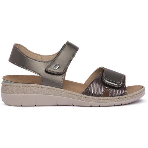 Sandalen met sleehak Grunland TITANIO B1DASA