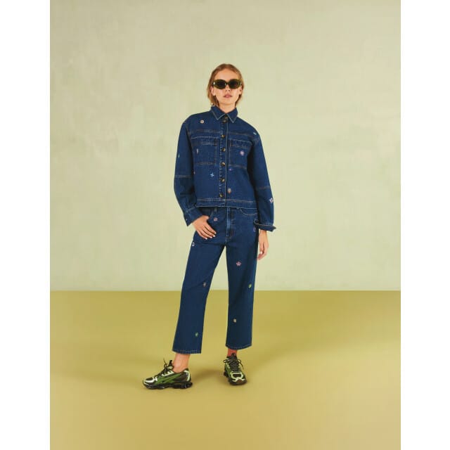 Oilily Bell Jacket- maat38 Blauw indigo
