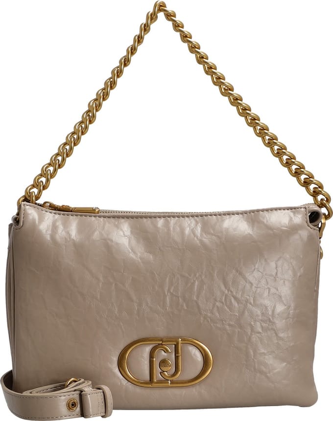 Liu Jo Lapuffy - Schoudertas M 40 cm (dark sand)