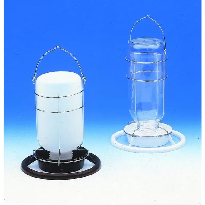 Vogelwaterdispenser met glazen inzet Nobby Pet Omnia