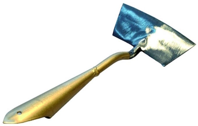 MM Eurotool Rechte gesmede schoffel zonder steel | 14 cm