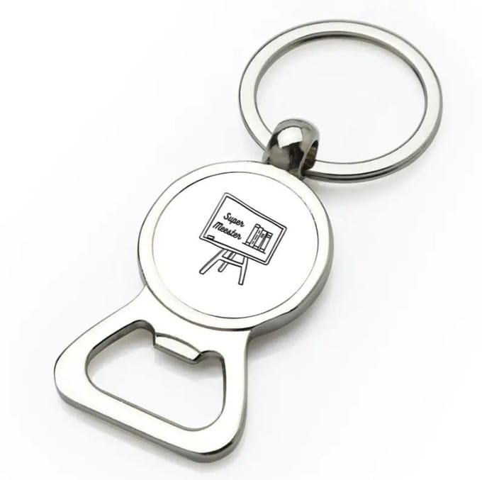 Akyol - super meester flesopener - Meester - meester - leraar - 9 bij 3 cm