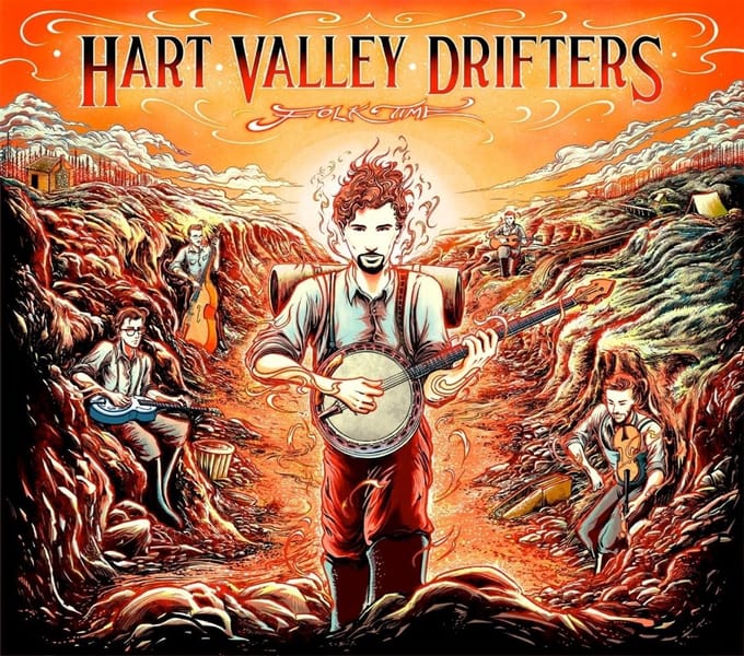 Hart Valley Drifters - Folk Time (CD)