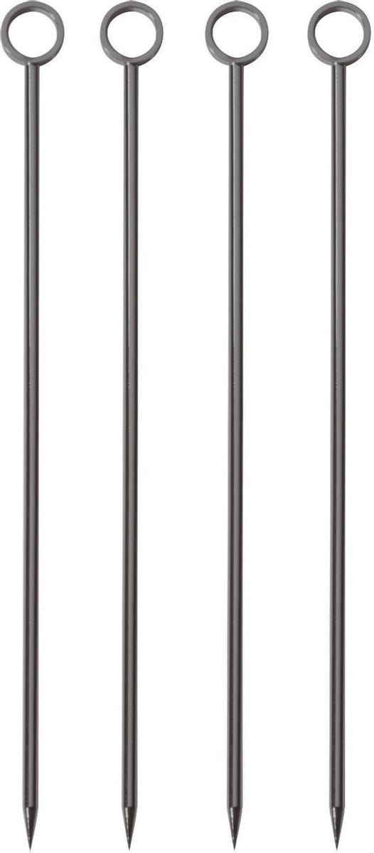 Paderno Cocktailprikkers BAR Zwart 10 cm - 4 Stuks