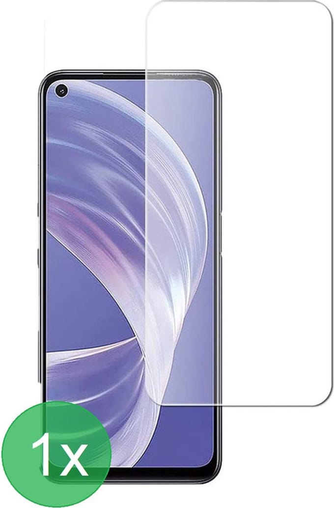 Geschikt Voor: Oppo A73 5G / A72 5G / A53 5G Screenprotector 1x - screen protector - glas - bescherm - beschermglas - ZT Accessoires