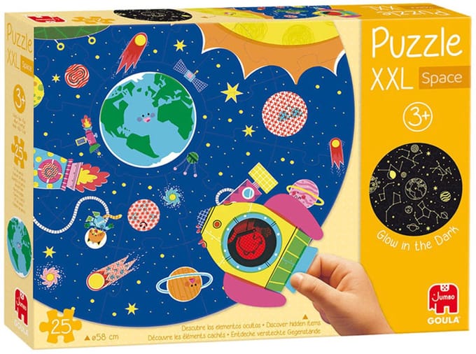 Jumbo Goula Puzzle XXL Space - 27 pcs. 2D Puzzels