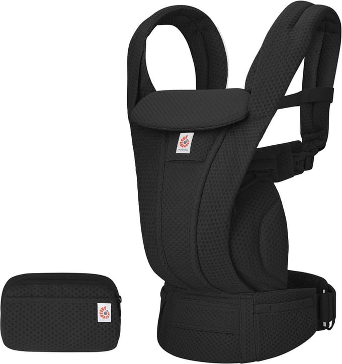 Ergobaby Omni Deluxe Mesh Draagzak - Onyx Black