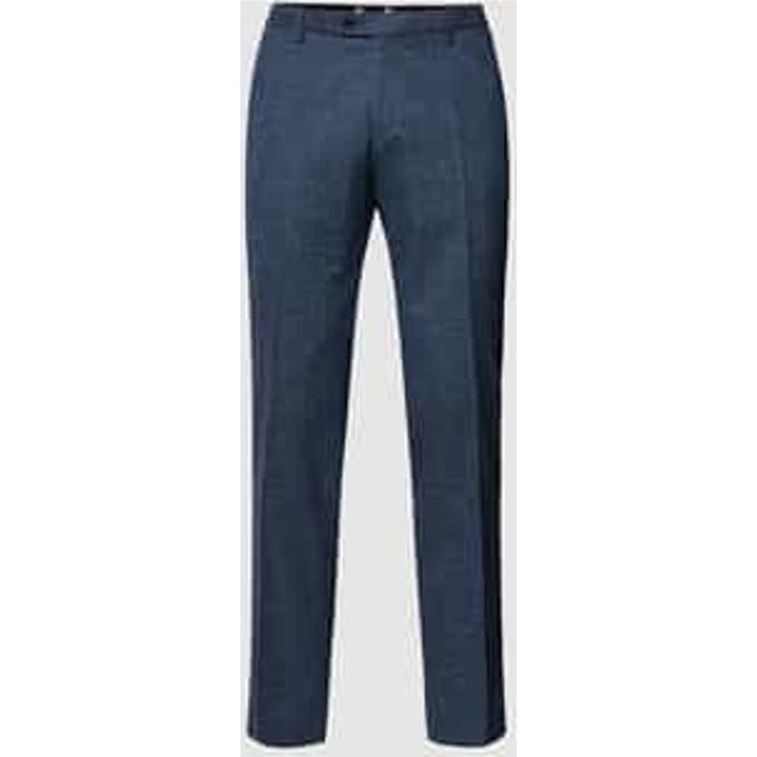 Slim Fit pantalon in gemêleerde look model 'Paco'