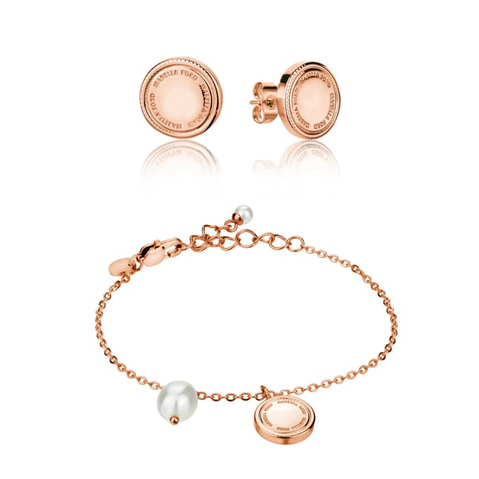 Dames ketting en oorbellen set Isabella Ford Sabrina