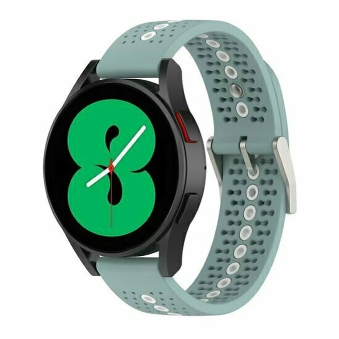 By Qubix - Dot Pattern bandje - Groenblauw - Geschikt voor Xiaomi Redmi Watch 5 Active / Redmi Watch 5 Lite