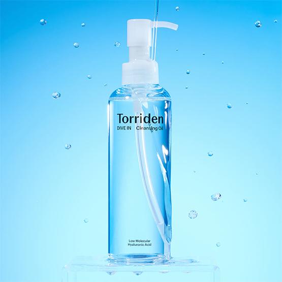 [Torriden] DIVE-IN Low Molecular Hyaluronic Acid Cleansing Oil 200ml white