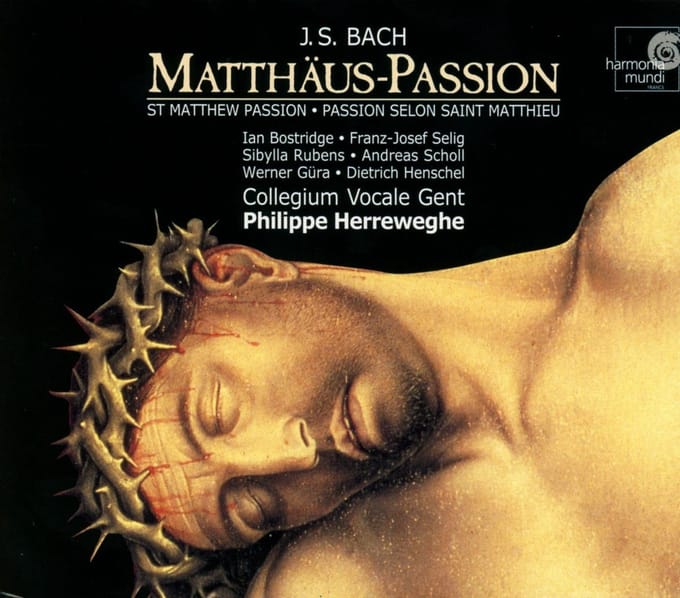Collegium Vocale Gent, Philippe Herreweghe - J.S.Bach: Matthäus Passion (3 CD)