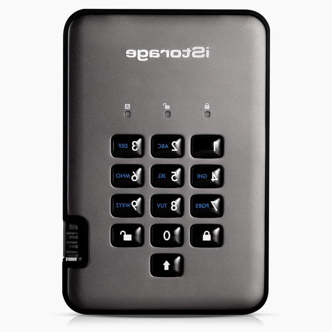 Externe Harde Schijf - Beveiligde Opslag - Data Beschermen - FIPS 140-2 Level 2 - 1 TB - Grafiet