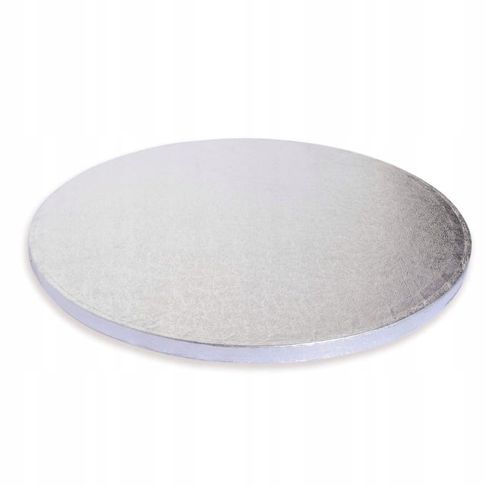 Decora Taartonderlegger Rond Zilver 28 cm
