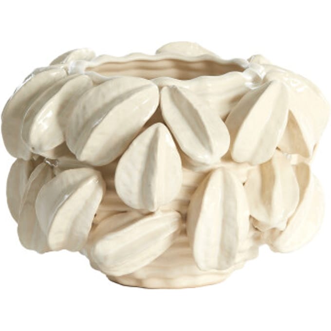 Light & Living - Vaas CARAMBOLA - 33.5x33x23cm - Wit