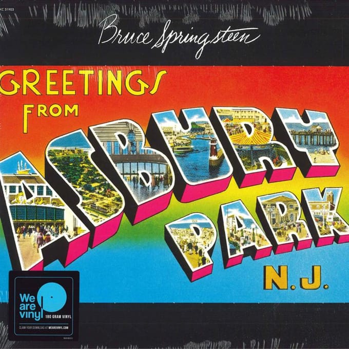 LP Plaat BRUCE SPRINGSTEEN Greetings From Asbury Park N.j.  KC31903 Columbia 2014 US Rock red