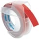 DYMO S0898150 reli?ftape wit op rood 9mm (origineel)