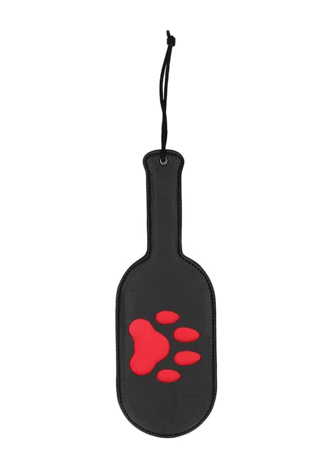 Shots - Ouch! Puppy Poot Paddle black,red