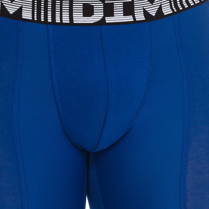 Pack-2 Heren 3D Flex Air Katoenen Lange Boxers D01N2