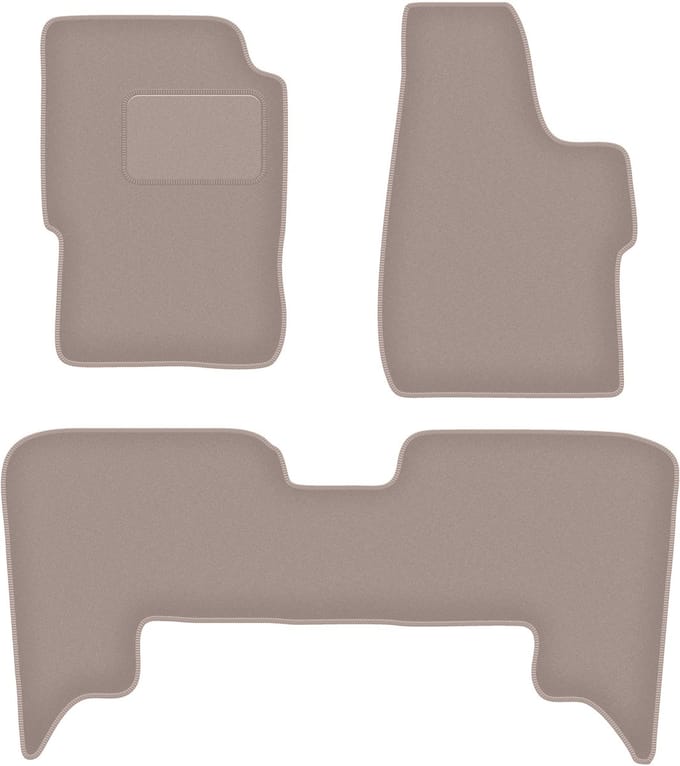 Beige veloursmatten voor: Isuzu Trooper II SUV (1992-2002)