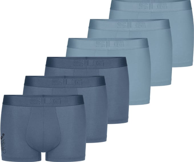 sloggi Heren hipster short / pant 6 pack SLG Base Soft