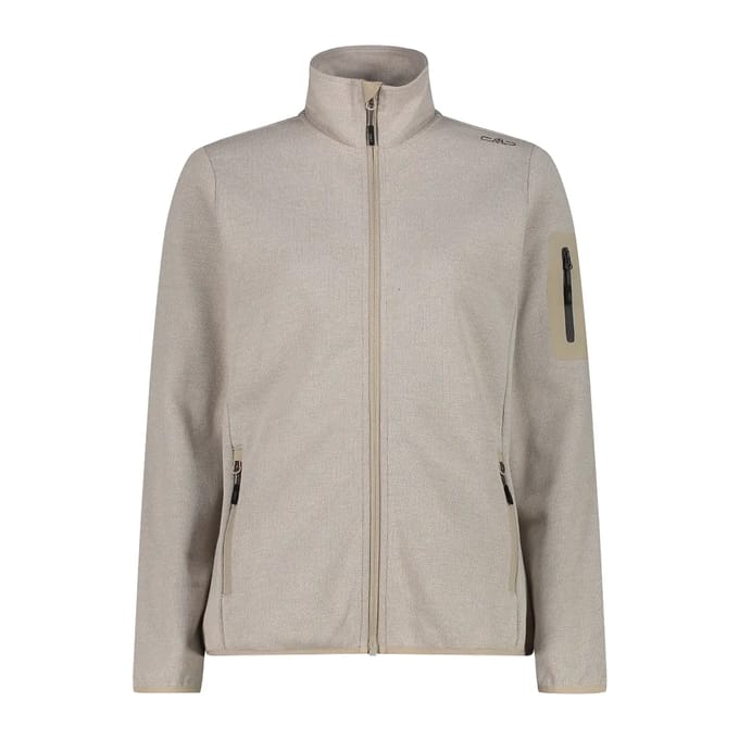 Damesfleece met rits CMP Knit-Tech