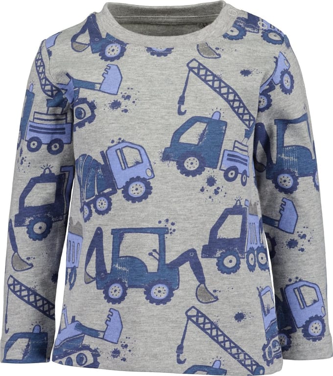 Blue Seven - Jongens shirt - Grijs - Maat 68