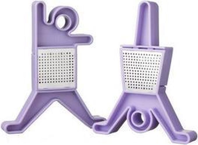 QDO Breakdancer - Thee-ei - Set van 2 Stuks  - Paars