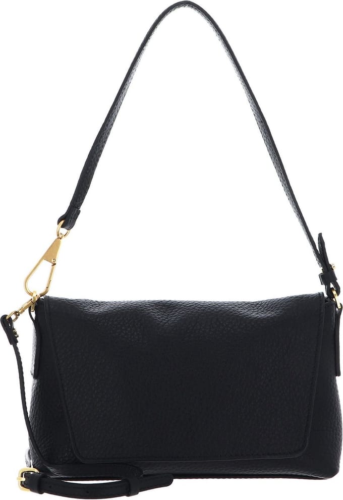 GIANNI CHIARINI Leren Schoudertas Brooke Shoulderbag Nero Zwart