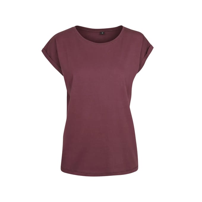 Build Your Brand - Lang Slub Dames T-Shirt maat L
