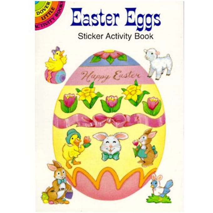 Easter Eggs Sticker Activity Book - Cathy Beylon