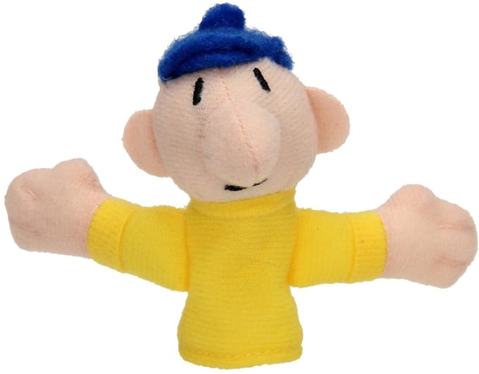 Buurman & Buurman - Vingerpop Geel 7 Cm