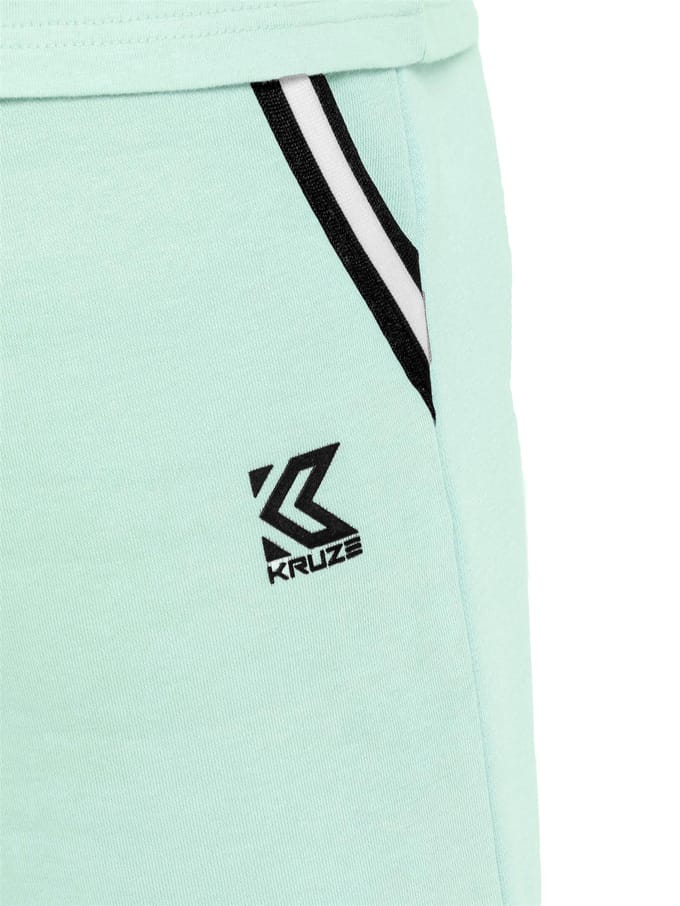 Kruze | Heren fleece shorts met tape