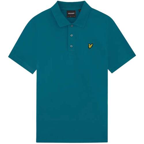 T-shirt Lyle &amp; Scott Plain Polo Shirt Lagoon
