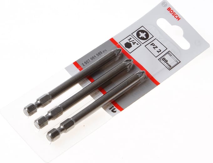 Bosch - Bit extra-hard PZ 2, 89 mm