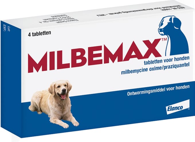 Milbemax Grote Hond (5 t/m 25 kg)