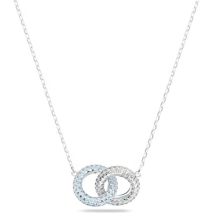 Swarovski Dextera Steen Ketting Dames ketting Blauw 5642883 Box (Random Color) white