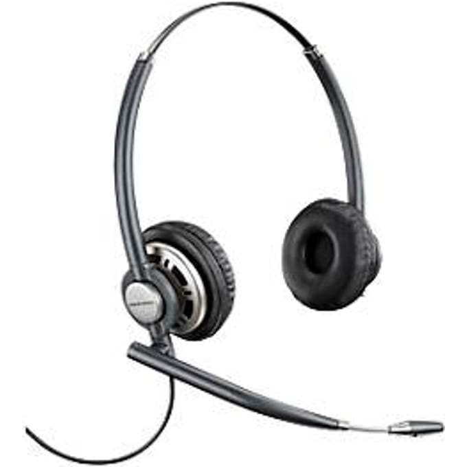 Poly EncorePro HW720 Binaurale Hoofdtelefoon + Snelkoppeling.
