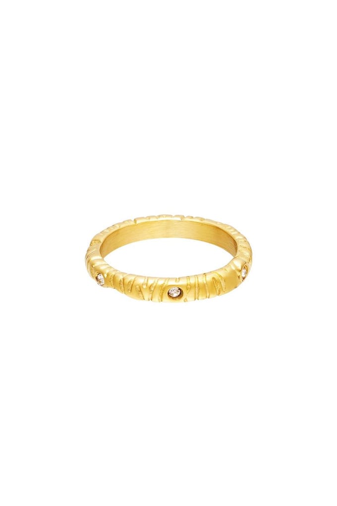 Ring zebra stripes- Maat 17- yehwang