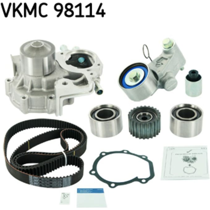 Waterpomp+distributieriem set SKF VKMC 98114