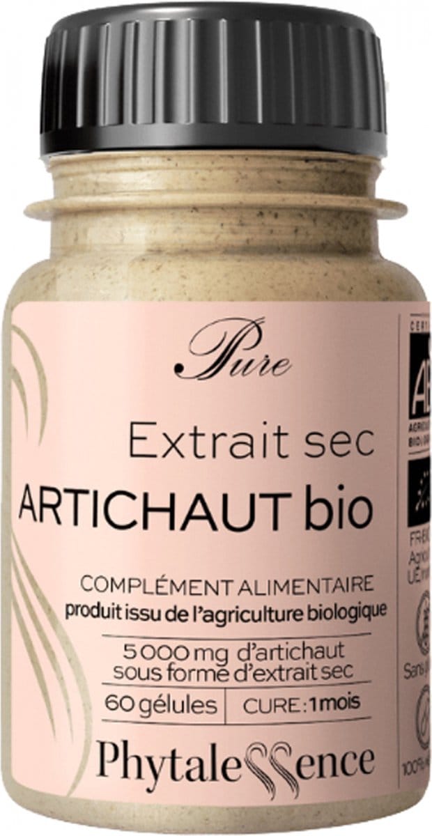 Phytalessence Puur Artisjok Biologisch 60 Capsules