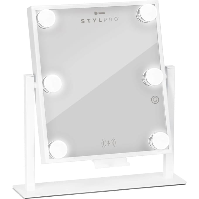 StylPro Glam and Groove Hollywood Vanity Bluetooth Music Mirror