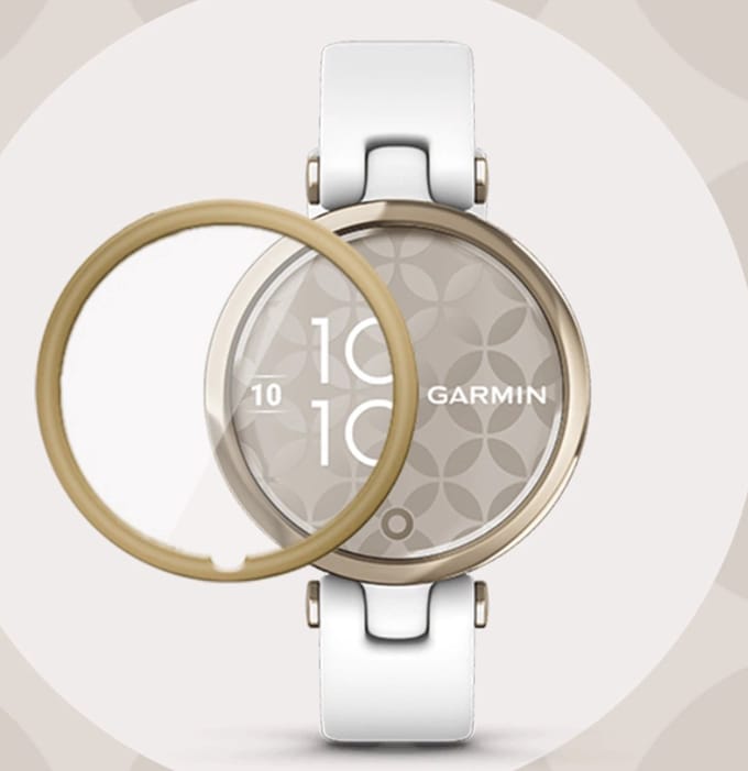 Strap-it Full Cover Screenprotector – Geschikt voor Garmin Lily – Goud