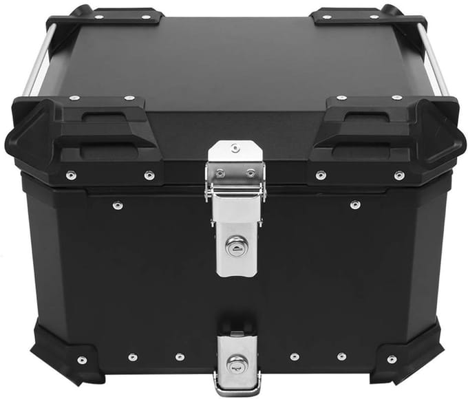 Dailygoods - Professionele Motorfiets Topkoffer van Aluminium