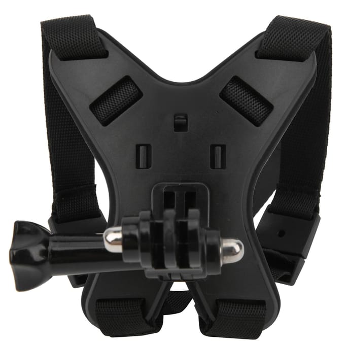 AT1109 Volledig Gezichtshelm Kinbevestiging Houder voor Hero 9DJI OSMO Actiecamera black