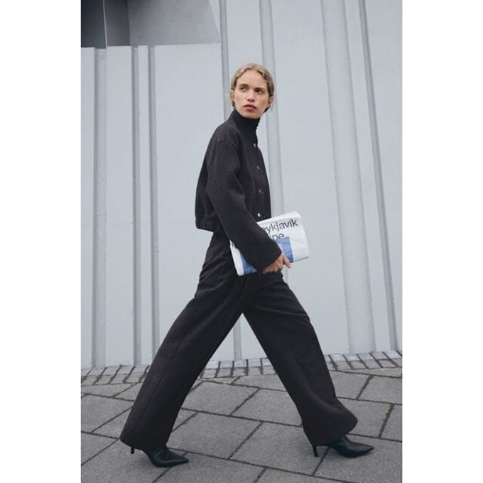 MSCH Copenhagen Mschseba Hw Pants Broeken Dames - Donkergrijs - Maat M