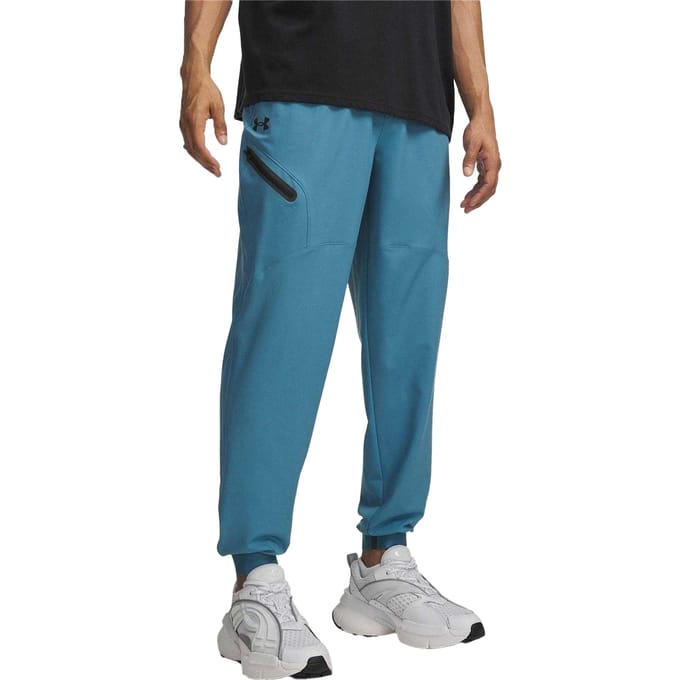 Under Armour Unstoppable geweven joggingbroek voor heren (Blauw/Zwart)