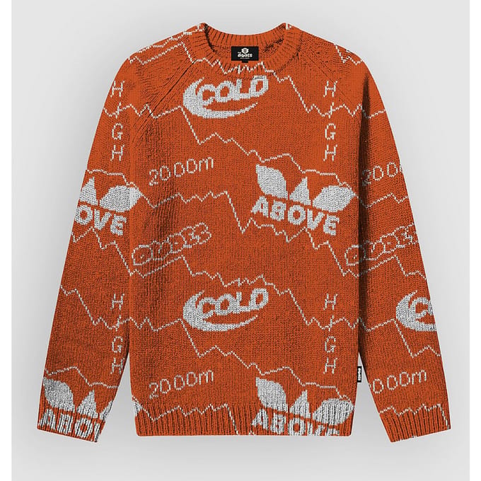 The Dudes Christmas Sports White Sweater patroon