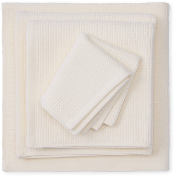 Kayori Nuno Handdoek - 50x100 cm - Set van 3 - Off-white
